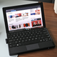 You can also use the X1 Fold as a traditional laptop, either with its magnetic BT covering the bottom half of its flexible display or as one big folding screen.